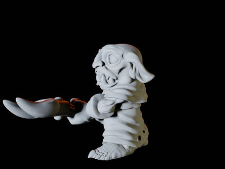 Three Goblin Shepherds Miniature for Dungeons and Dragons, Pathfinder or other TTRPGs