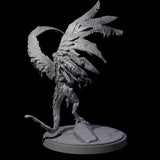 Three Grounded Angry Vrocks Miniature for Dungeons and Dragons, Pathfinder or other TTRPGs