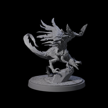 Three Grounded Angry Vrocks Miniature for Dungeons and Dragons, Pathfinder or other TTRPGs