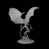 Three Haunting Nightgaunts Miniature for Dungeons and Dragons, Pathfinder or other TTRPGs
