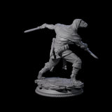 Three Hissing Cultists Miniature for Dungeons and Dragons, Pathfinder or other TTRPGs