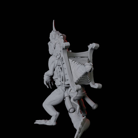 Three Howdah Lizards Miniature for Dungeons and Dragons, Pathfinder or other TTRPGs