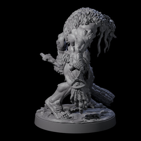 Three Hunch Back Trolls Miniature for Dungeons and Dragons, Pathfinder or other TTRPGs