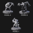Three Ingenious Orc Artificers Miniature for Dungeons and Dragons, Pathfinder or other TTRPGs