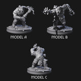 Three Ingenious Orc Artificers Miniature for Dungeons and Dragons, Pathfinder or other TTRPGs