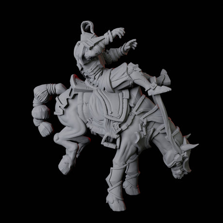 Three Knights on Horseback Miniature for Dungeons and Dragons, Pathfinder or other TTRPGs