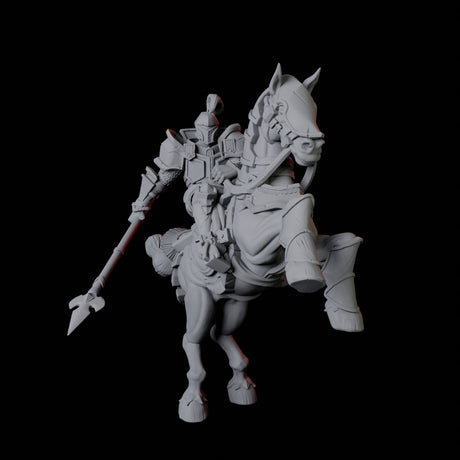 Three Knights on Horseback Miniature for Dungeons and Dragons, Pathfinder or other TTRPGs