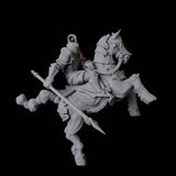 Three Knights on Horseback Miniature for Dungeons and Dragons, Pathfinder or other TTRPGs