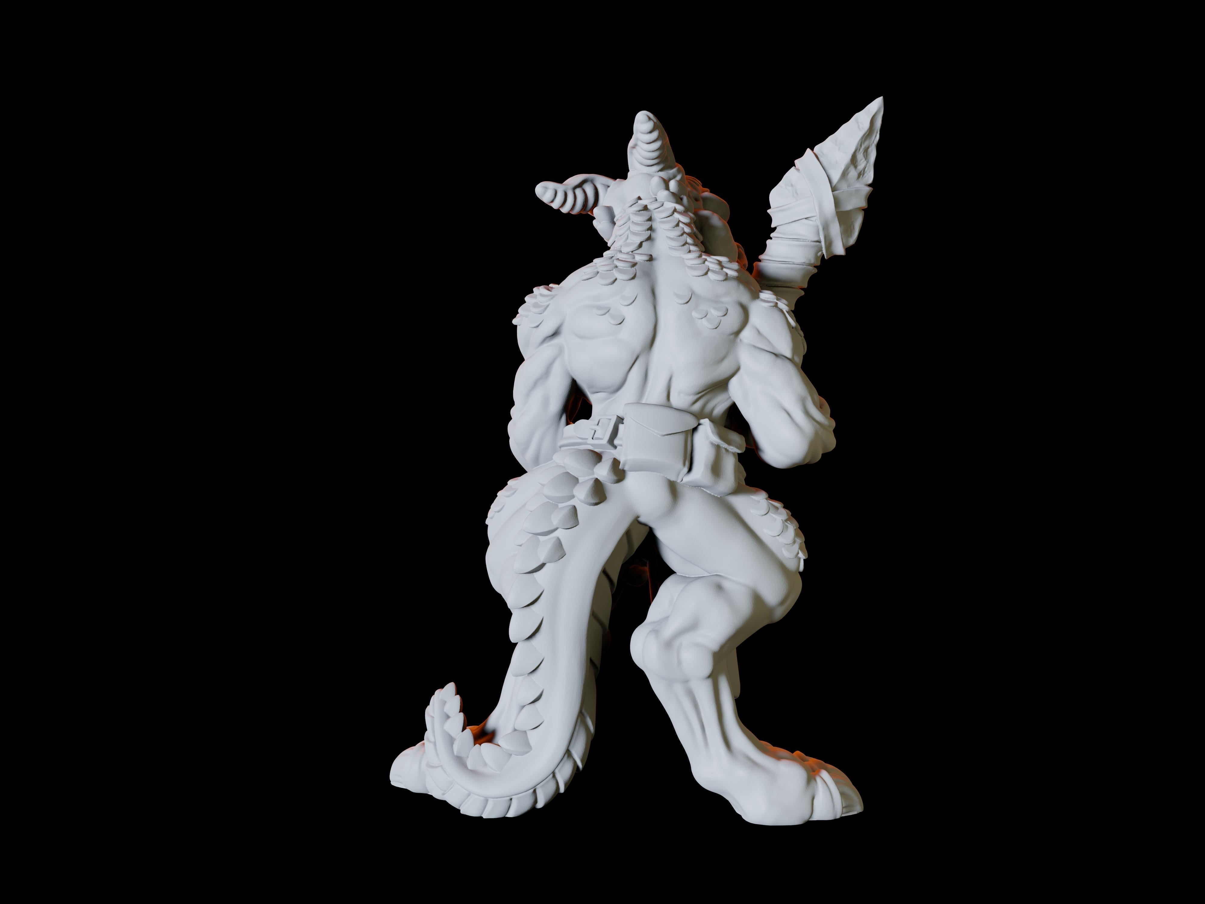 Three Kobold Spearmen Miniatures for Dungeons and Dragons - Myth Forged