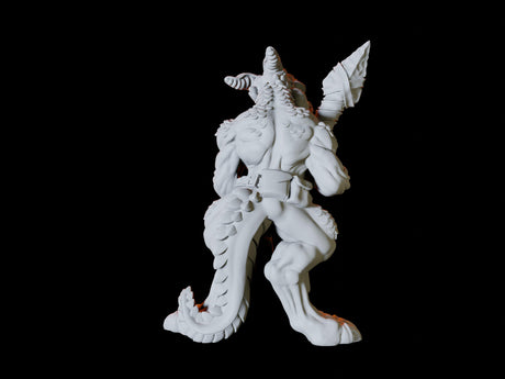 Three Kobold Spearmen Miniature for Dungeons and Dragons, Pathfinder or other TTRPGs