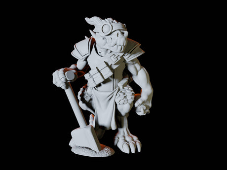 Three Kobold Trappers Miniature for Dungeons and Dragons, Pathfinder or other TTRPGs