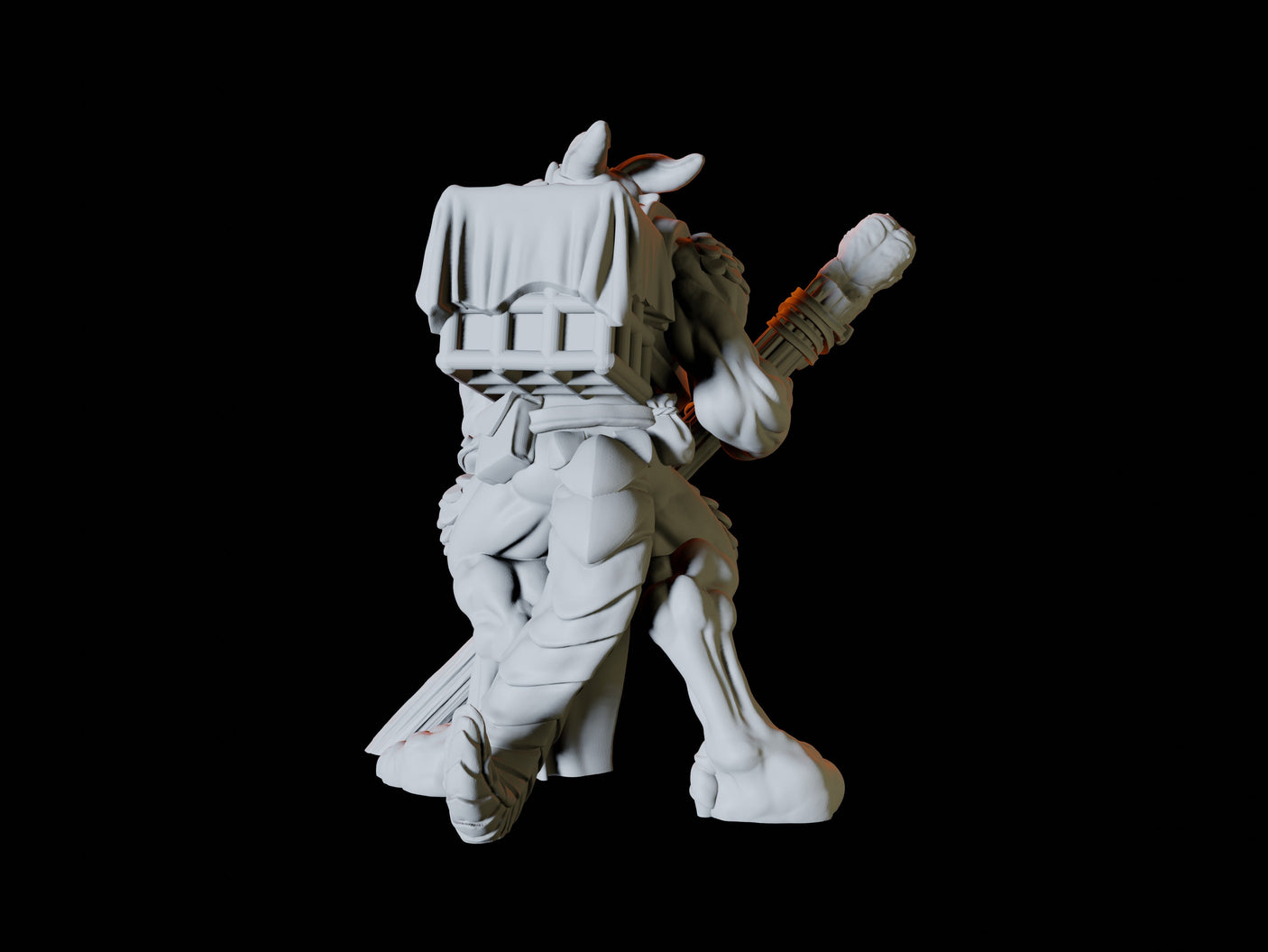 Three Kobold Trappers Miniature for Dungeons and Dragons, Pathfinder or other TTRPGs