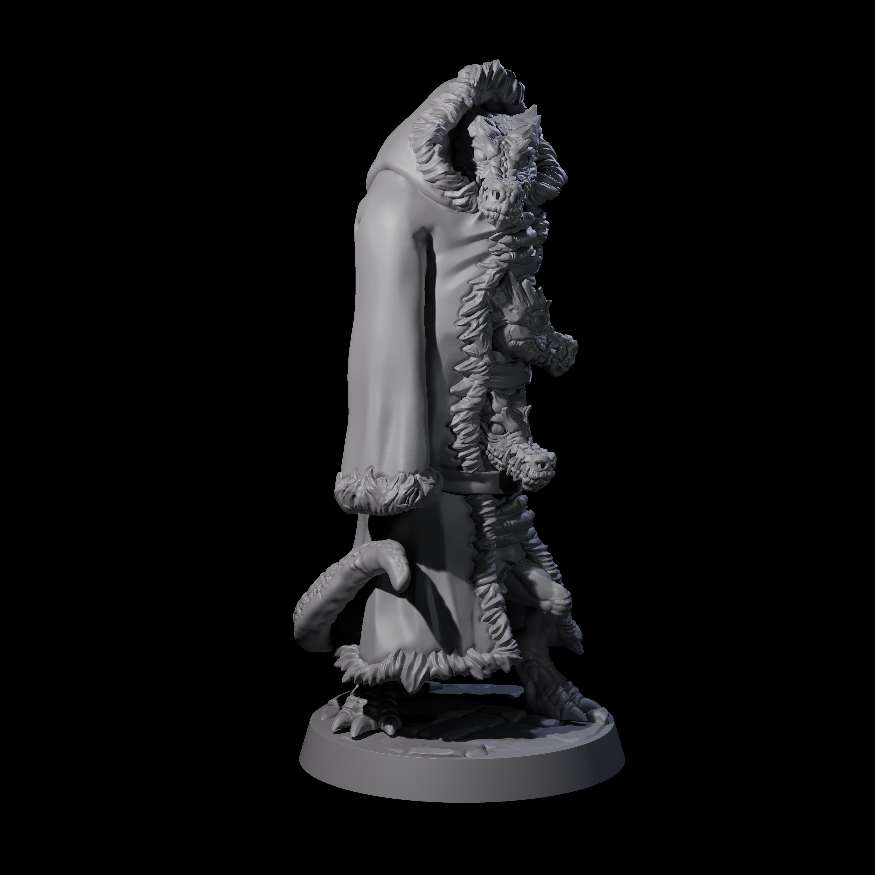 Three Kobolds in a Trenchcoat Disguise Miniature for Dungeons and Dragons, Pathfinder or other TTRPGs