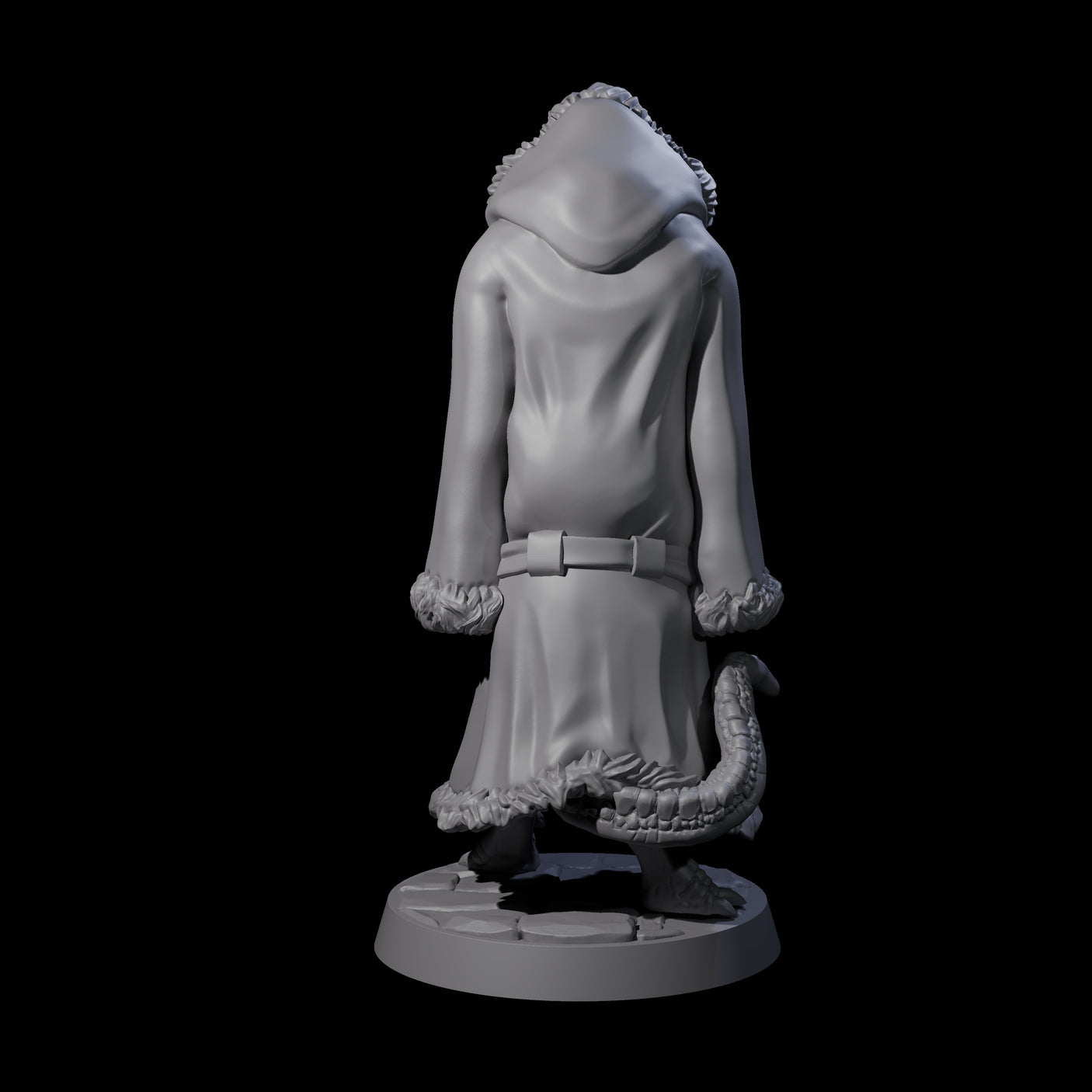 Three Kobolds in a Trenchcoat Disguise Miniature for Dungeons and Dragons, Pathfinder or other TTRPGs