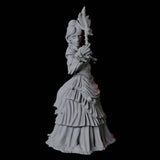 Three Ladies - Masquerade Ball Miniature for Dungeons and Dragons, Pathfinder or other TTRPGs
