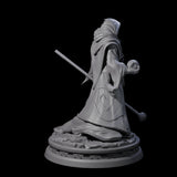 Three Masked Robed Cultists Miniature for Dungeons and Dragons, Pathfinder or other TTRPGs