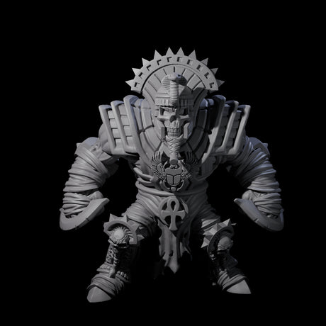 Three Mega Mummys Miniature for Dungeons and Dragons, Pathfinder or other TTRPGs