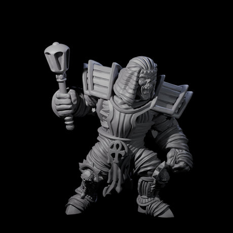 Three Mega Mummys Miniature for Dungeons and Dragons, Pathfinder or other TTRPGs