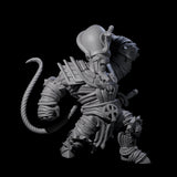 Three Mega Mummys Miniature for Dungeons and Dragons, Pathfinder or other TTRPGs