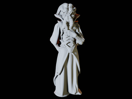 Three Mind Flayers Miniature for Dungeons and Dragons, Pathfinder or other TTRPGs