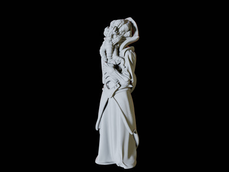 Three Mind Flayers Miniature for Dungeons and Dragons, Pathfinder or other TTRPGs