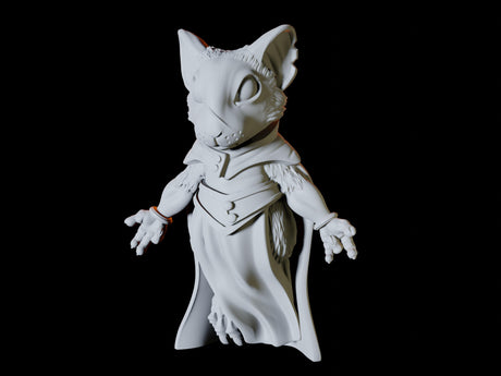 Three Mousling Clerics Miniature for Dungeons and Dragons, Pathfinder or other TTRPGs