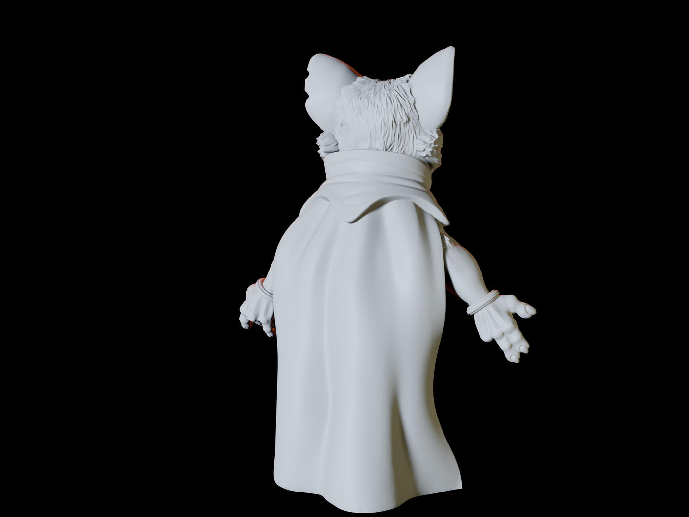 Three Mousling Clerics Miniature for Dungeons and Dragons, Pathfinder or other TTRPGs