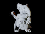 Three Mousling Plague Doctors Miniature for Dungeons and Dragons, Pathfinder or other TTRPGs