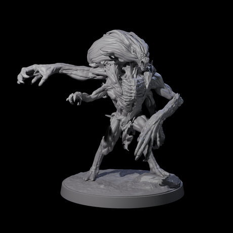 Three Mutated Wyrmspawn Miniature for Dungeons and Dragons, Pathfinder or other TTRPGs