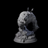 Three Out of Control Werewolves Miniature for Dungeons and Dragons, Pathfinder or other TTRPGs