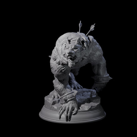 Three Out of Control Werewolves Miniature for Dungeons and Dragons, Pathfinder or other TTRPGs