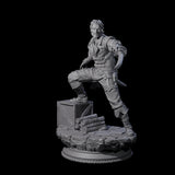 Three Pirate Enforcers Miniature for Dungeons and Dragons, Pathfinder or other TTRPGs