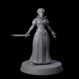 Three Rebellious Masked Citizens Miniature for Dungeons and Dragons, Pathfinder or other TTRPGs