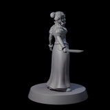 Three Rebellious Masked Citizens Miniature for Dungeons and Dragons, Pathfinder or other TTRPGs
