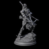 Three Relentless Skeleton Warriors Miniature for Dungeons and Dragons, Pathfinder or other TTRPGs