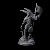 Three Relentless Skeleton Warriors Miniature for Dungeons and Dragons, Pathfinder or other TTRPGs