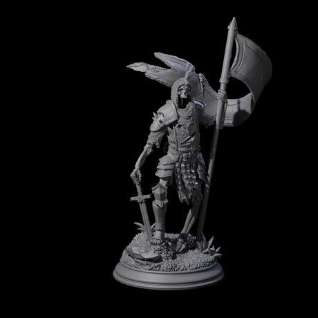 Three Relentless Skeleton Warriors Miniature for Dungeons and Dragons, Pathfinder or other TTRPGs