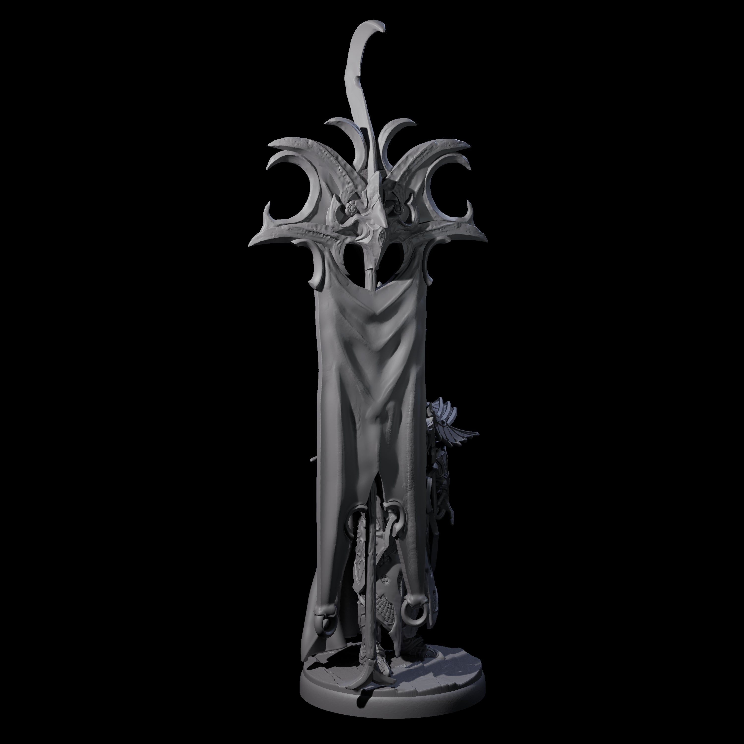 Three Righteous Bannermen Miniature for Dungeons and Dragons, Pathfinder or other TTRPGs