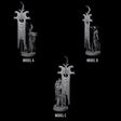 Three Righteous Bannermen Miniature for Dungeons and Dragons, Pathfinder or other TTRPGs