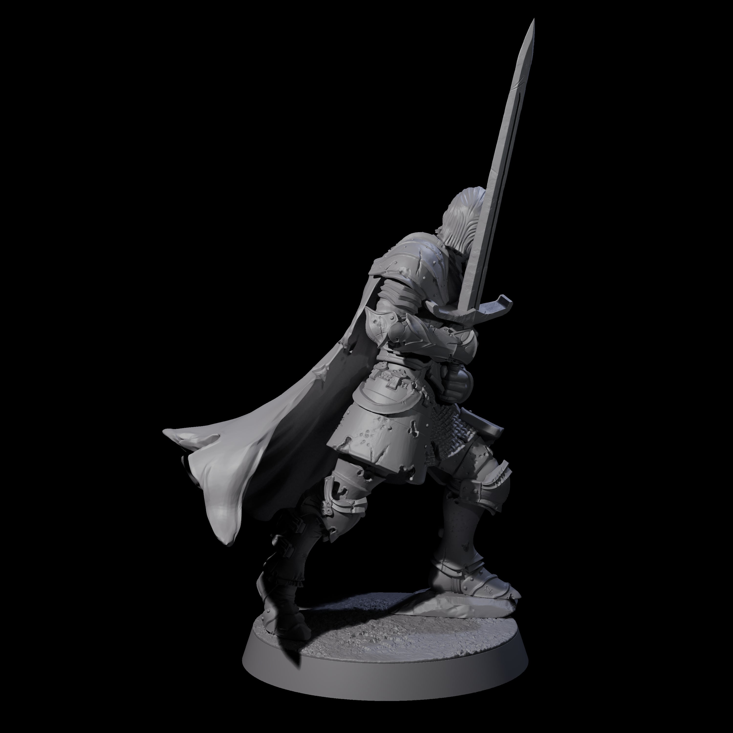 Three Rotting Princes Miniature for Dungeons and Dragons, Pathfinder or other TTRPGs