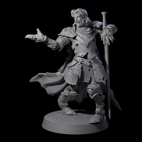 Three Rotting Princes Miniature for Dungeons and Dragons, Pathfinder or other TTRPGs
