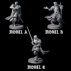 Three Rotting Princes Miniature for Dungeons and Dragons, Pathfinder or other TTRPGs