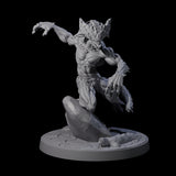 Three Shadowy Barghests Miniature for Dungeons and Dragons, Pathfinder or other TTRPGs