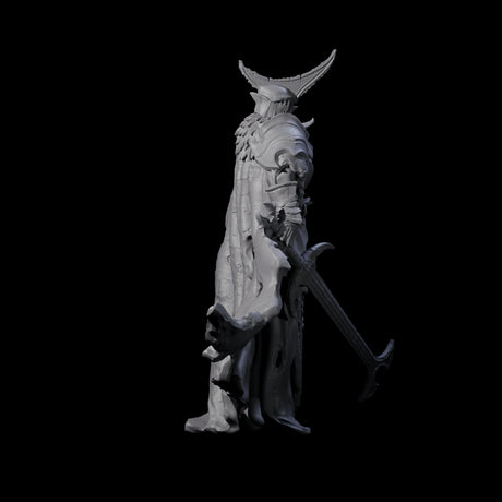Three Sinister Graveknights Miniature for Dungeons and Dragons, Pathfinder or other TTRPGs