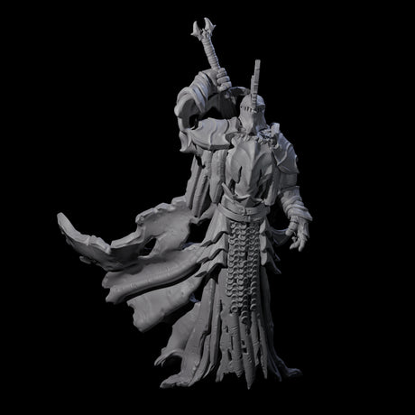 Three Sinister Graveknights Miniature for Dungeons and Dragons, Pathfinder or other TTRPGs