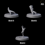 Three Skittering Crawling Claws Miniature for Dungeons and Dragons, Pathfinder or other TTRPGs
