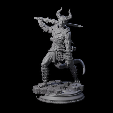 Three Snarling Vordines Miniature for Dungeons and Dragons, Pathfinder or other TTRPGs