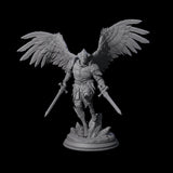 Three Soaring Devas Miniature for Dungeons and Dragons, Pathfinder or other TTRPGs