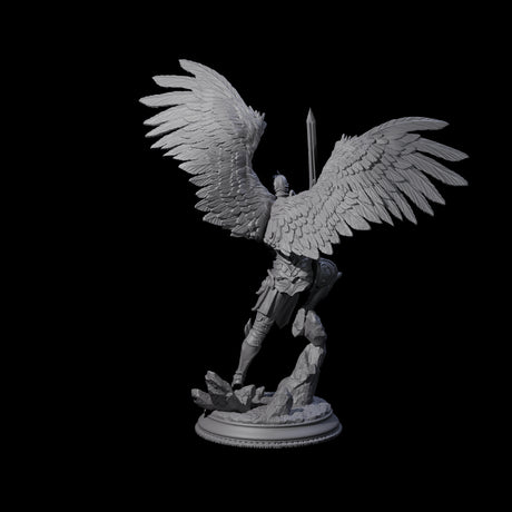 Three Soaring Devas Miniature for Dungeons and Dragons, Pathfinder or other TTRPGs