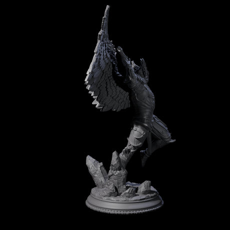 Three Soaring Devas Miniature for Dungeons and Dragons, Pathfinder or other TTRPGs